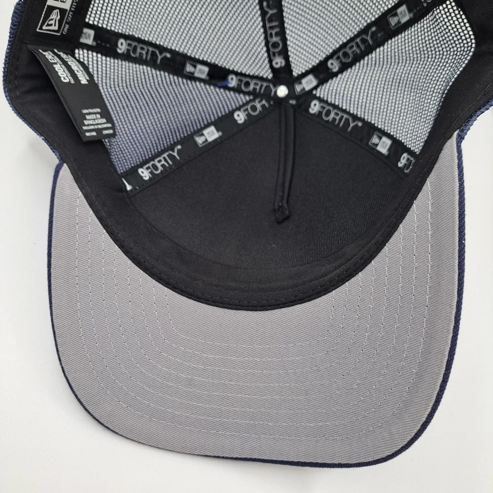 Detroit Tigers Men Snapback New Era 9Forty Cool Micro Blue Hat Cap
